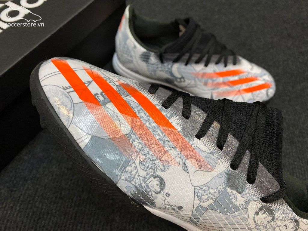 Adidas X Ghosted .3 TF InFlight- White/ Black/ Gold FW5831