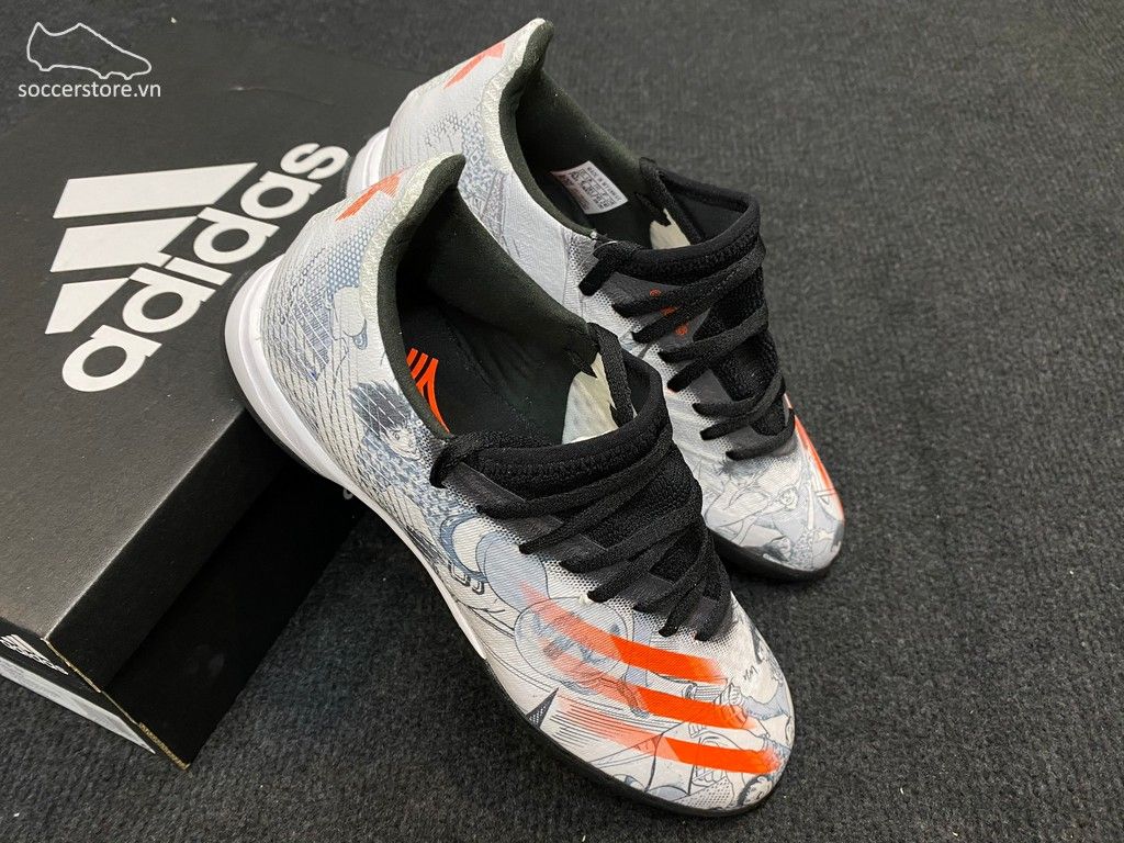 Adidas X Ghosted .3 TF InFlight- White/ Black/ Gold FW5831