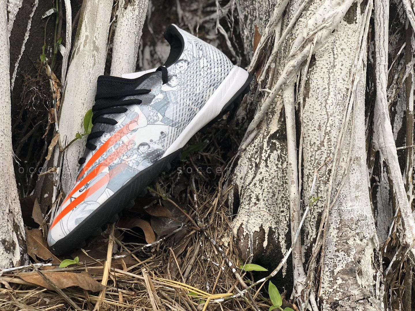 Adidas X Ghosted .3 TF InFlight- White/ Black/ Gold FW5831