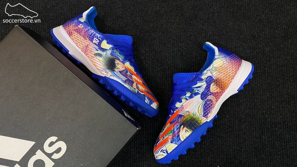 giày bóng đá trẻ em Adidas X Ghosted .3 TF Tsubasa Kids - FW5838