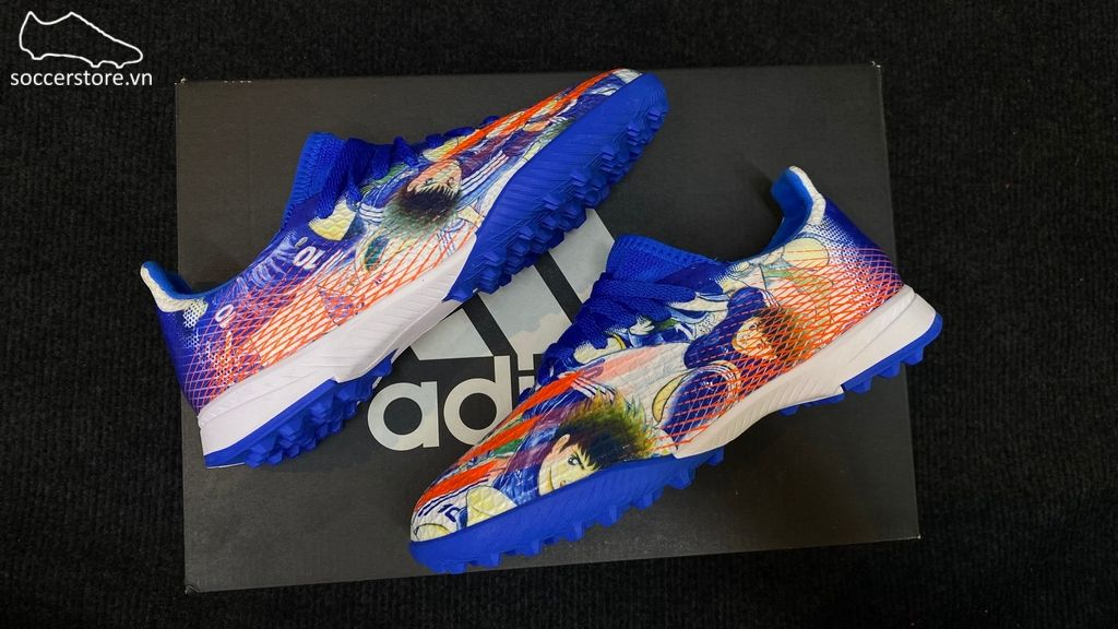 giày bóng đá trẻ em Adidas X Ghosted .3 TF Tsubasa Kids - FW5838