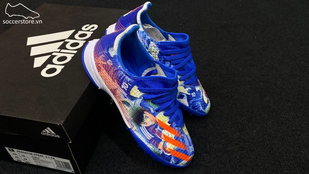 giày bóng đá trẻ em Adidas X Ghosted .3 TF Tsubasa Kids - FW5838