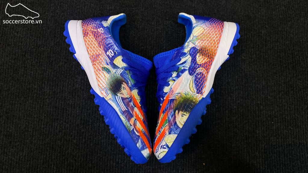 giày bóng đá trẻ em Adidas X Ghosted .3 TF Tsubasa Kids - FW5838