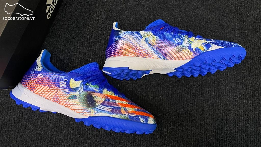 giày bóng đá trẻ em Adidas X Ghosted .3 TF Tsubasa Kids - FW5838