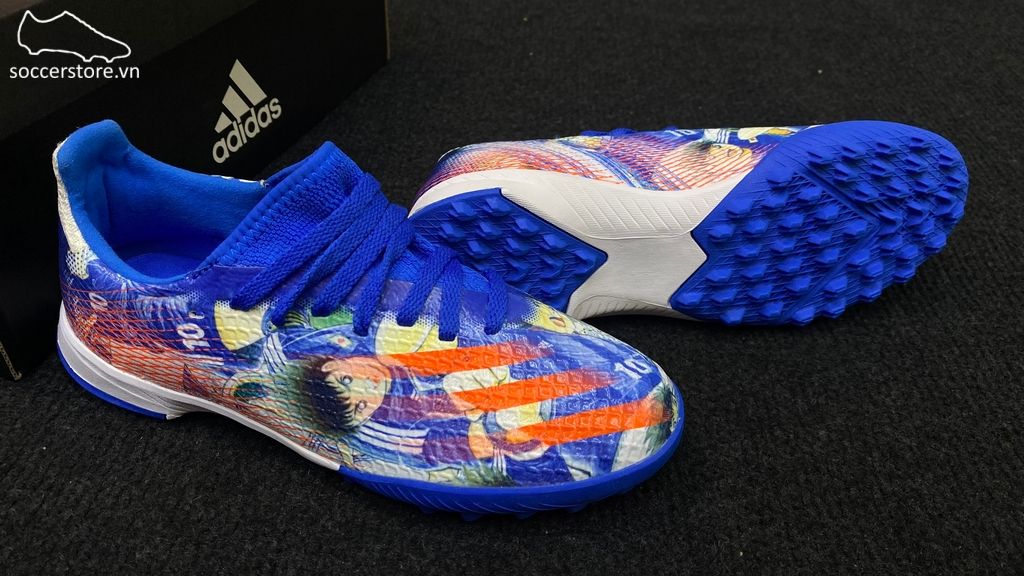 giày bóng đá trẻ em Adidas X Ghosted .3 TF Tsubasa Kids - FW5838
