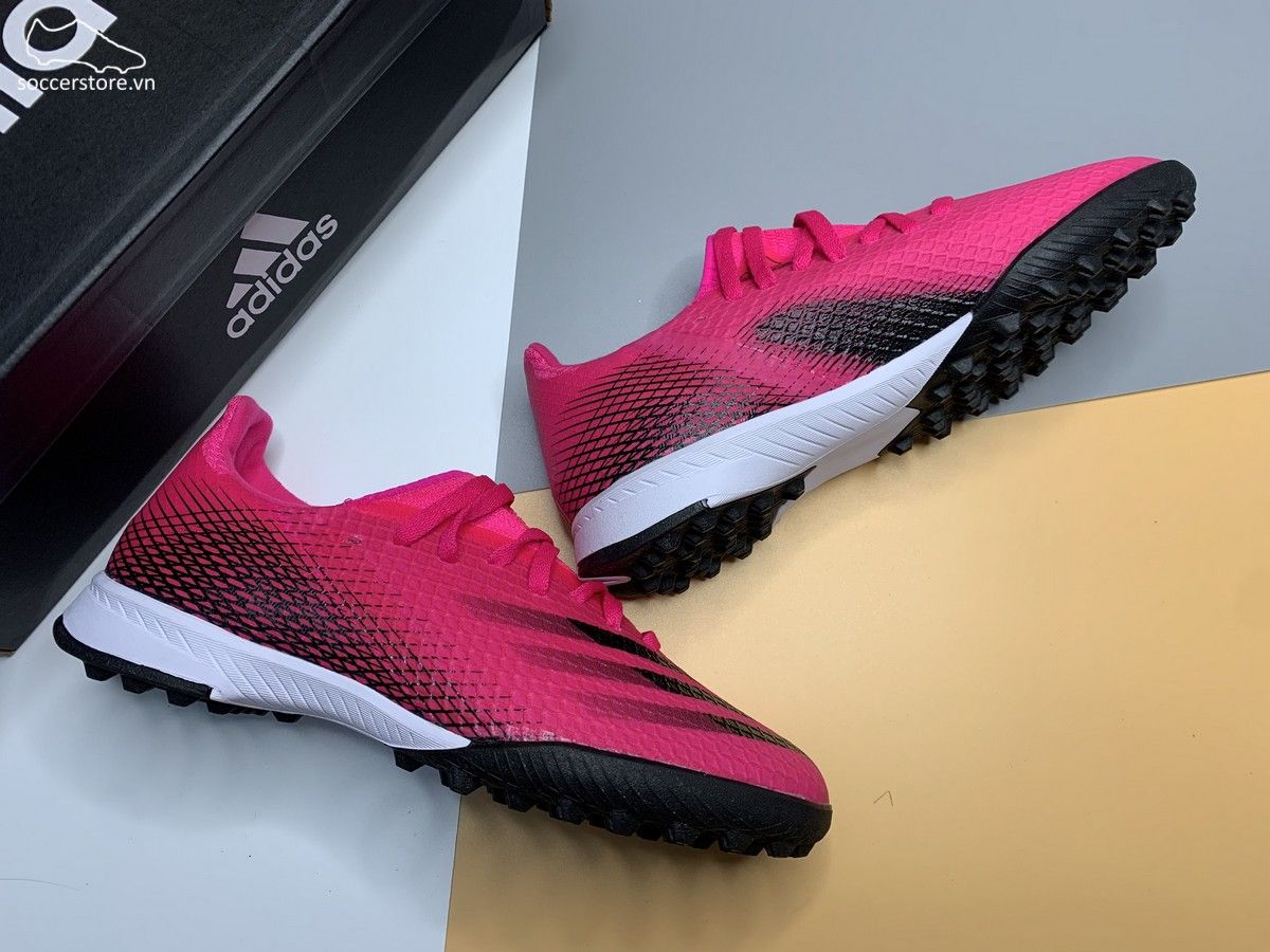 Adidas X Ghosted .3 TF kids- hồng /đen FW6927