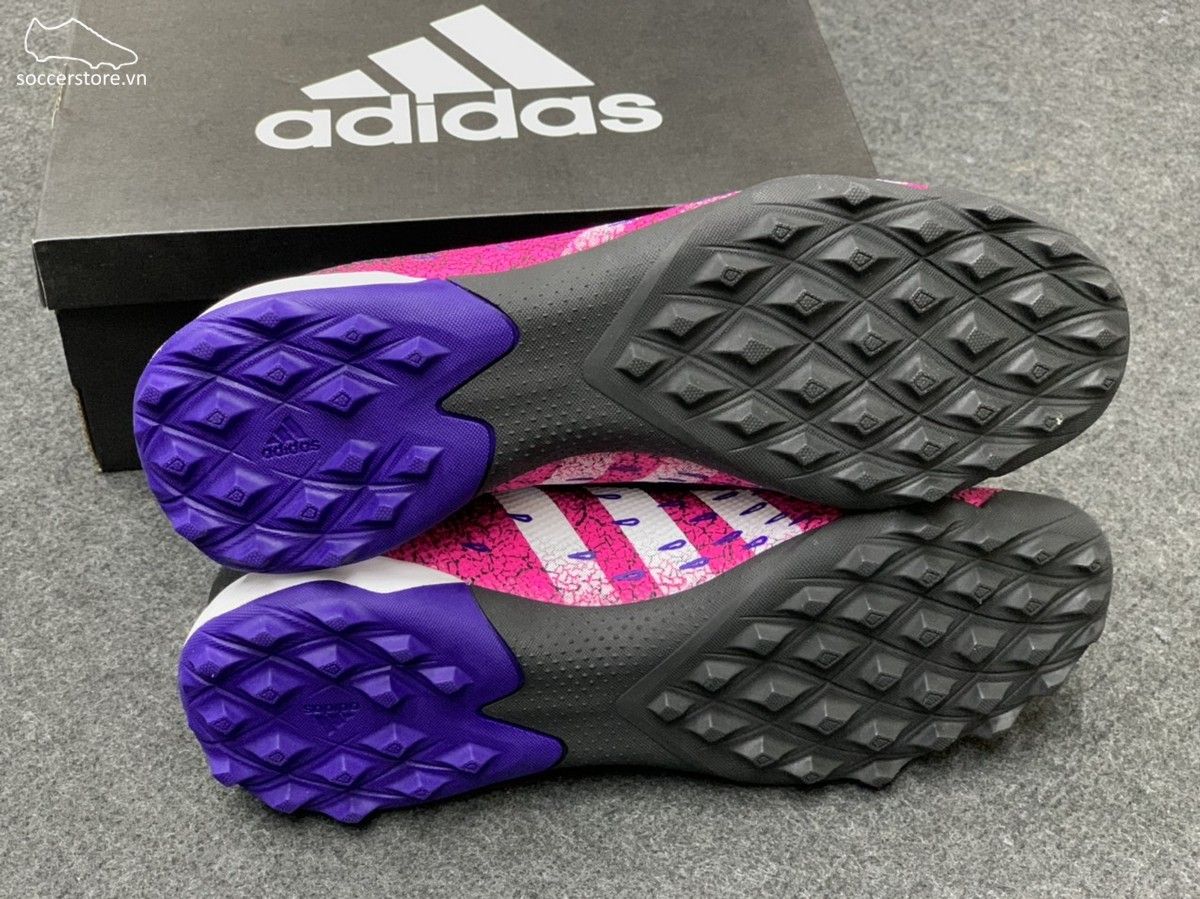 Adidas Predator Freak .3 TF - Core Black / Cloud White / Shock Pink - FW7517