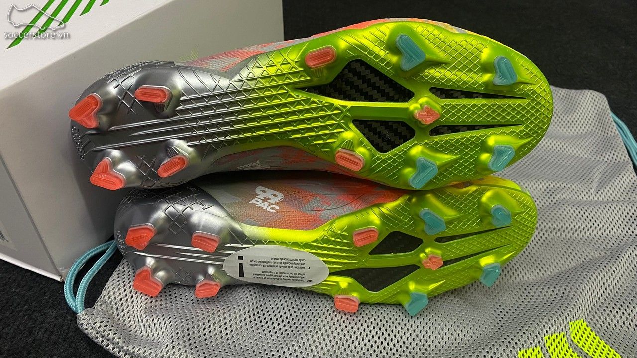 Adidas X SpeedFlow + FG Numbers Up pack - Clear Onix/ White/ Solar Yellow FY3341