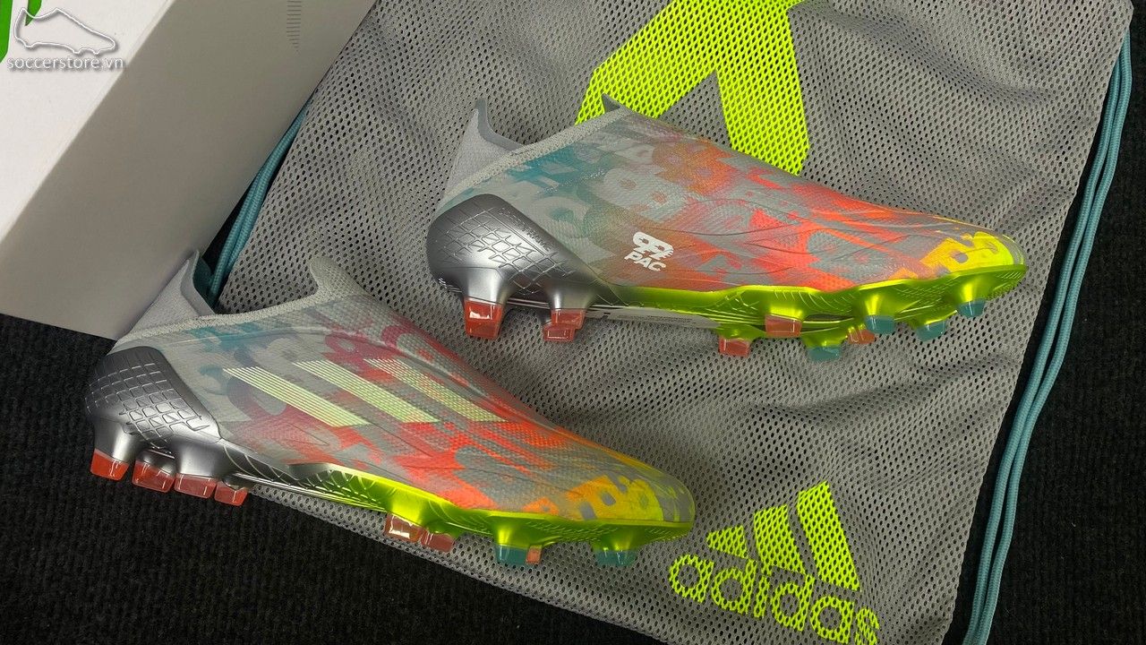 Adidas X SpeedFlow + FG Numbers Up pack - Clear Onix/ White/ Solar Yellow FY3341