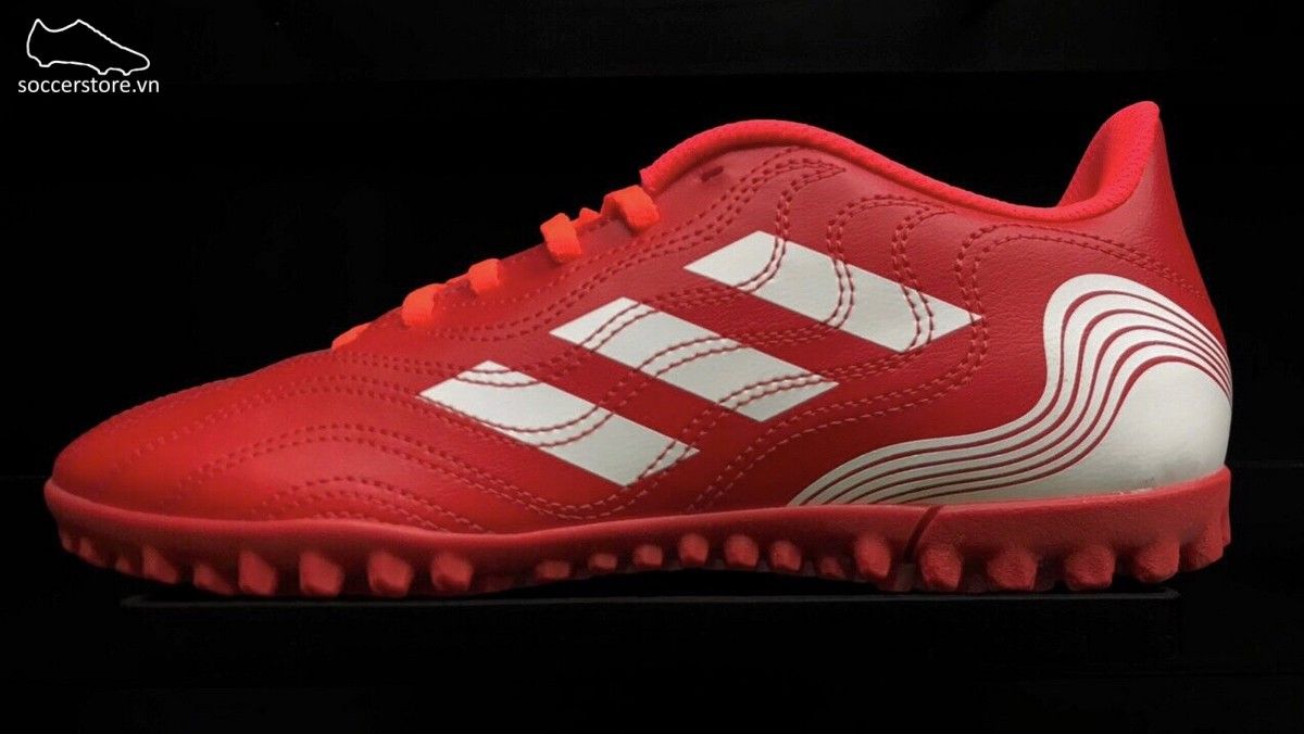 Adidas Copa Sense .4 TF Meteorite - màu đỏ cam trắng - FY6179