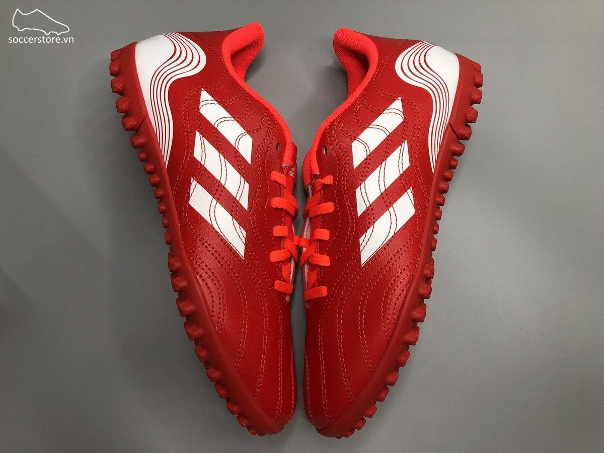 Adidas Copa Sense .4 TF Meteorite - màu đỏ cam trắng - FY6179