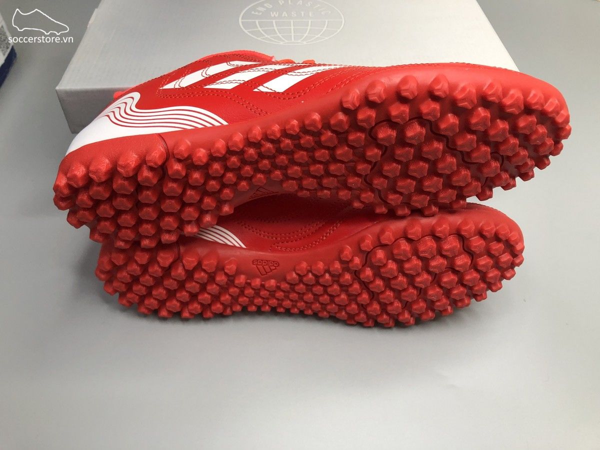 Adidas Copa Sense .4 TF Meteorite - màu đỏ cam trắng - FY6179