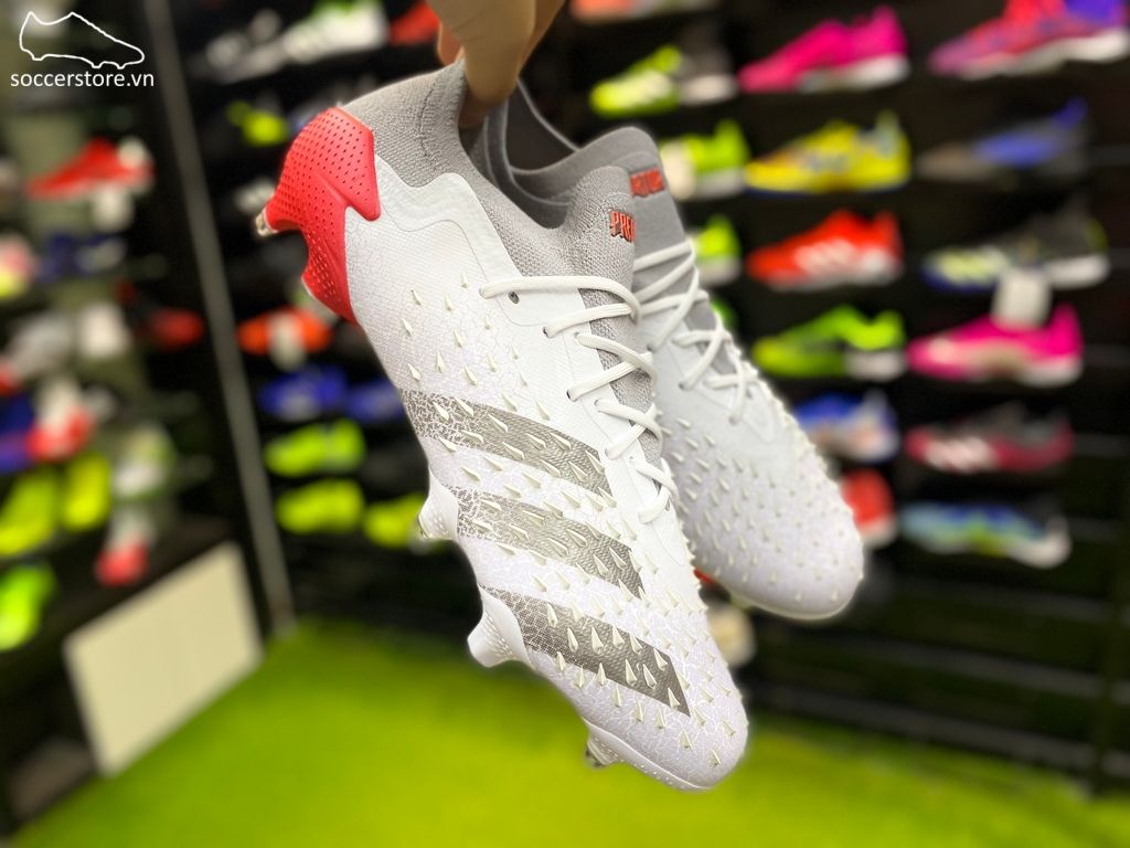 Giày Adidas Predator Freak .1 L FG White Spark FY6263