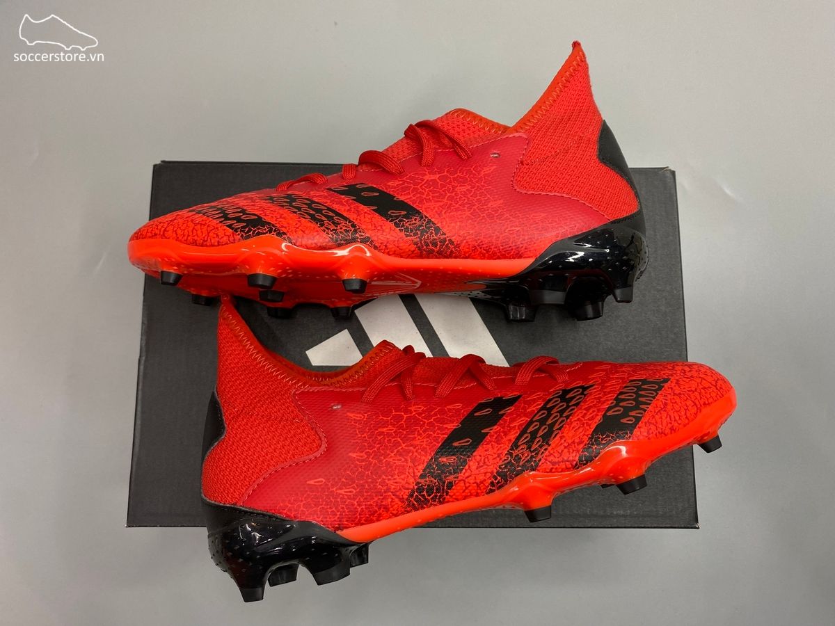 Adidas Predator Freak .3 FG J Meteorite pack màu đỏ cam - FY6282