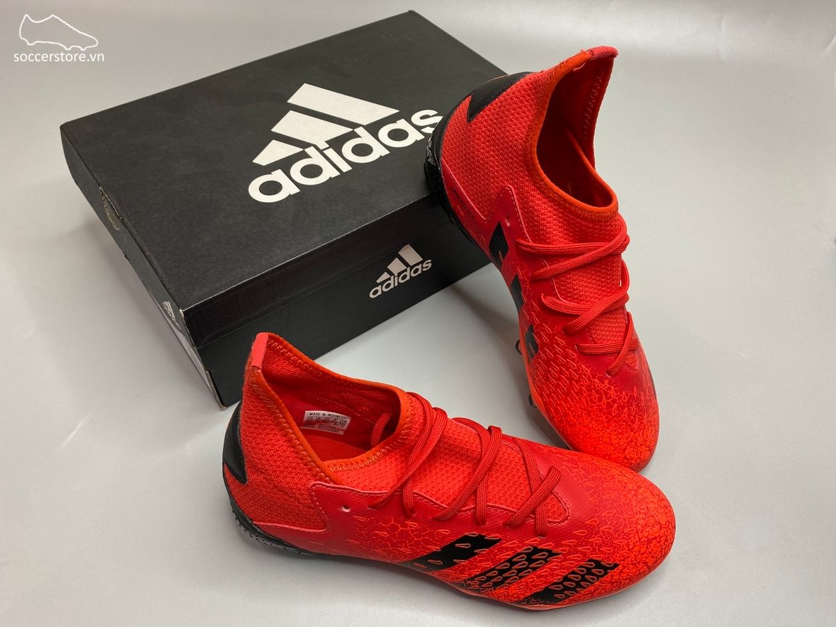 Adidas Predator Freak .3 FG J Meteorite pack màu đỏ cam - FY6282