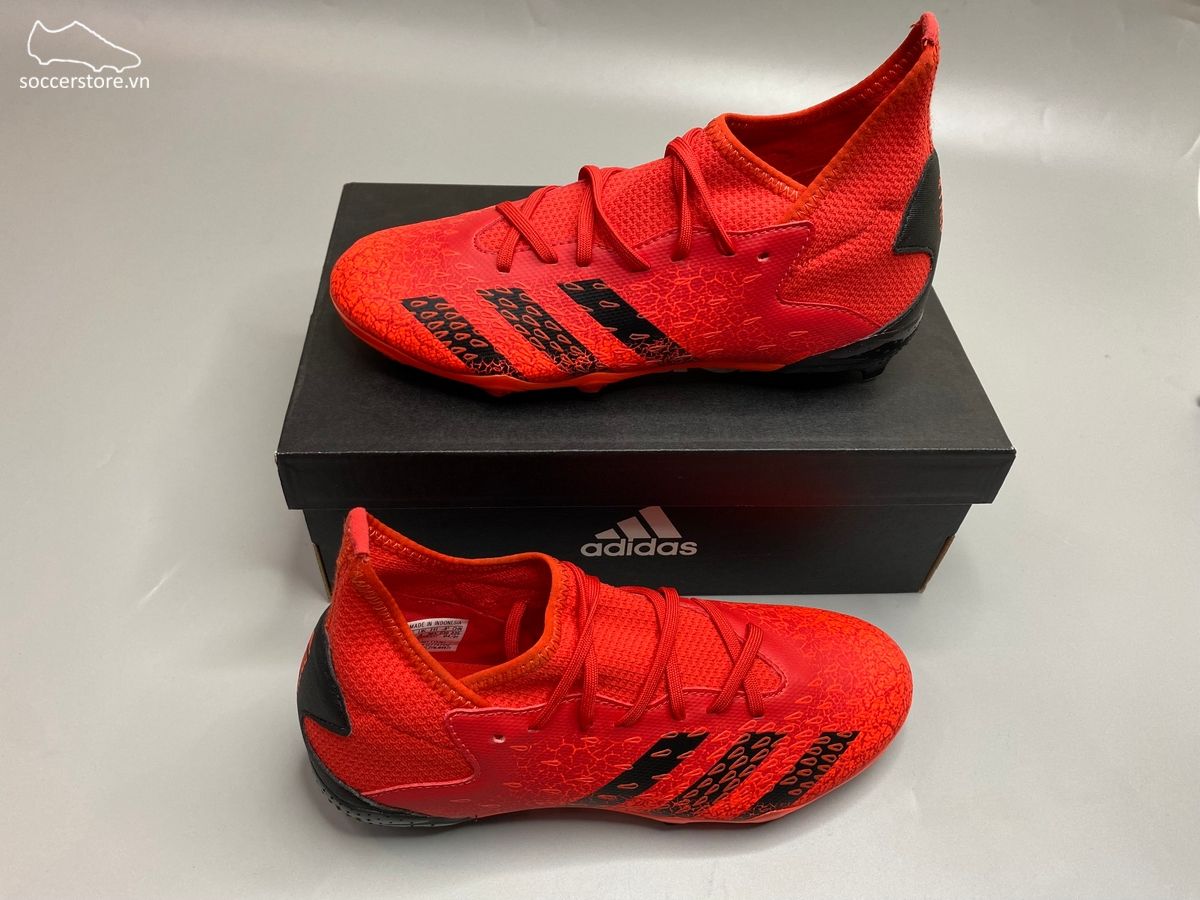 Adidas Predator Freak .3 FG J Meteorite pack màu đỏ cam - FY6282