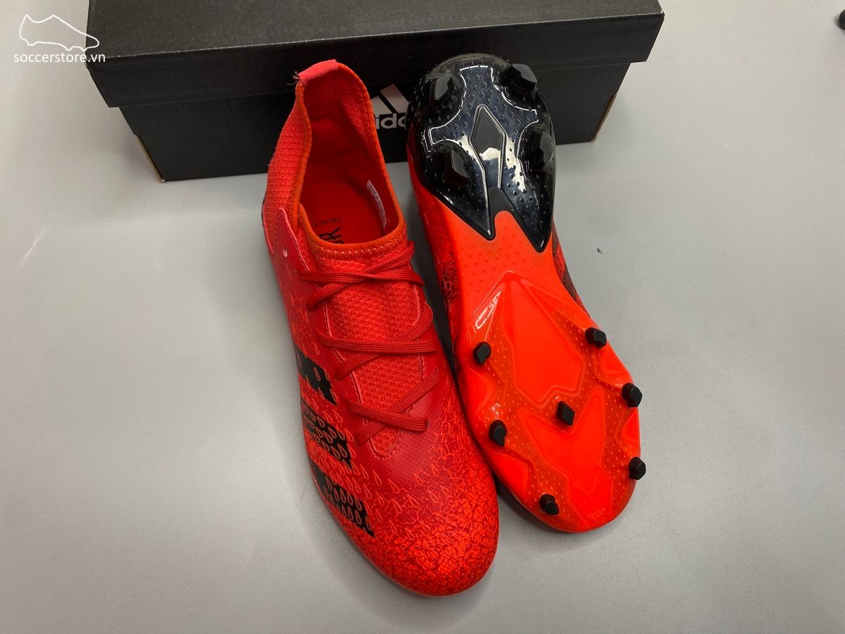 Adidas Predator Freak .3 FG J Meteorite pack màu đỏ cam - FY6282