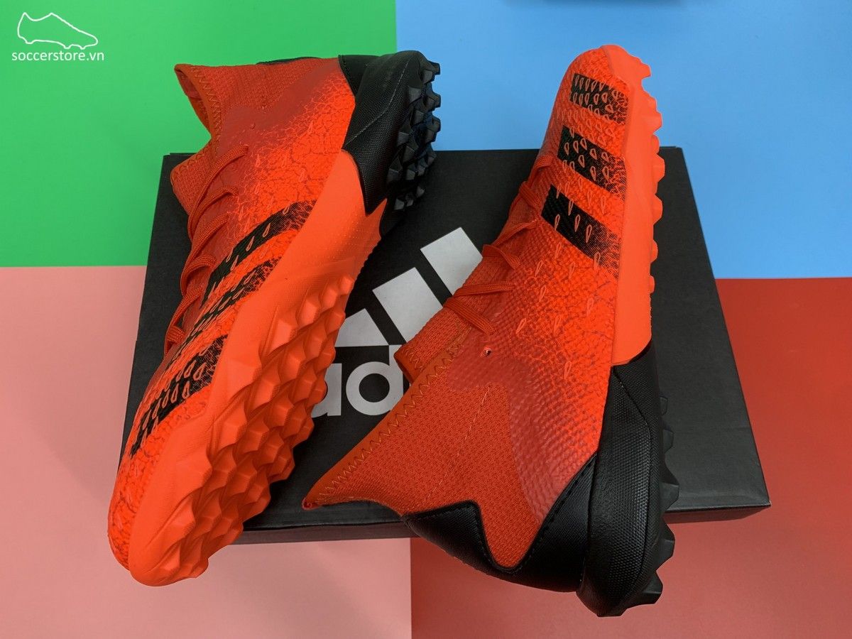 Adidas Predator Freak .3 TF - Red / Core Black / Solar Red - FY6311