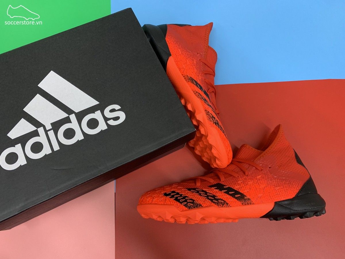 Adidas Predator Freak .3 TF - Red / Core Black / Solar Red - FY6311