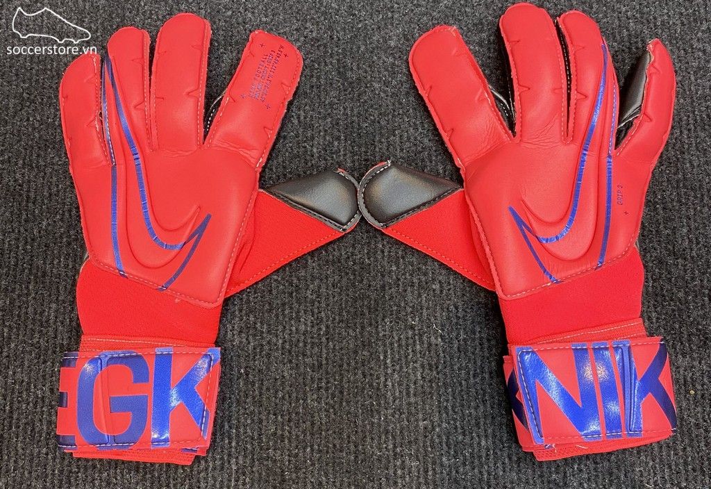 Găng tay thủ môn Nike Grip 3 - Laser Crimson/ Black GS3381-644