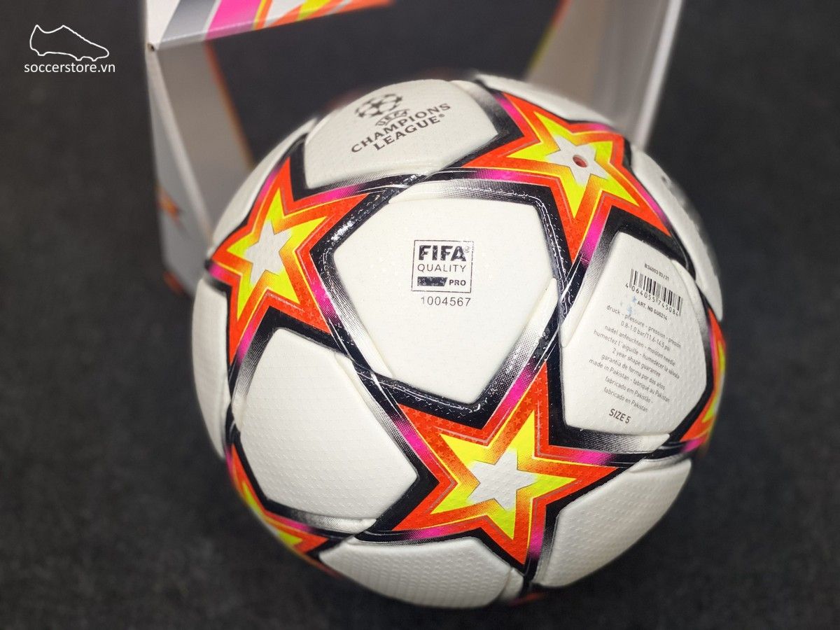 Bóng Adidas Pyrostorm UCL Pro OMB 2121 2022 GU0214