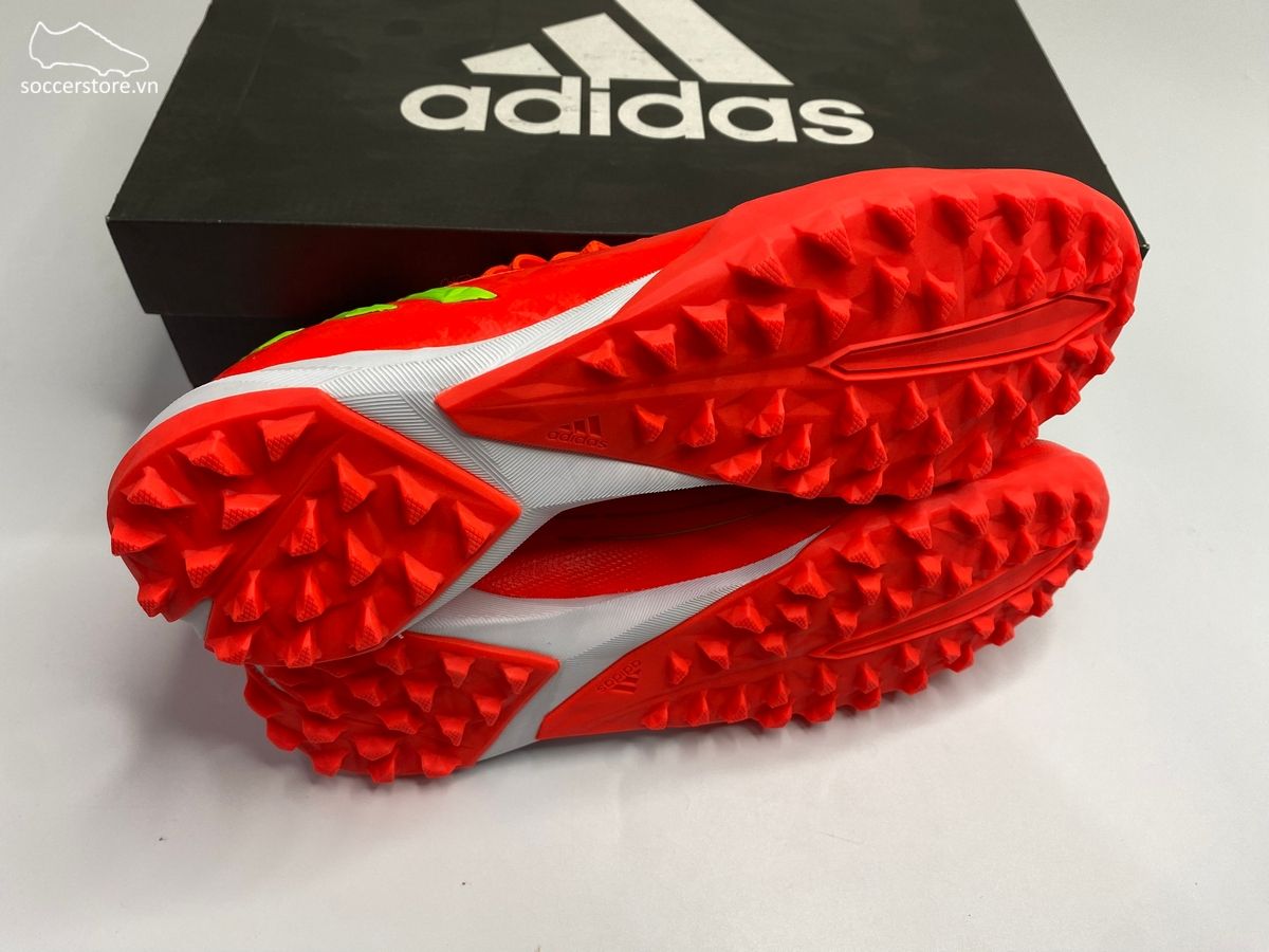 Adidas Predator Edge .3 TF Game Data pack màu đỏ cam GV8536