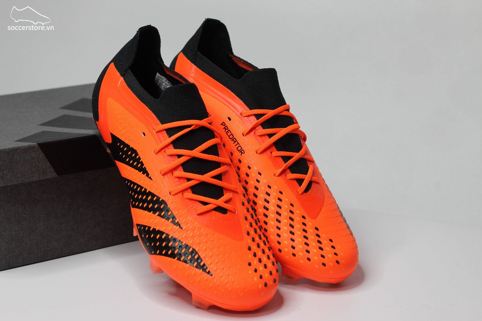 Adidas Predator Accuracy .1 FG Heatspawn pack màu cam đen - GW4574