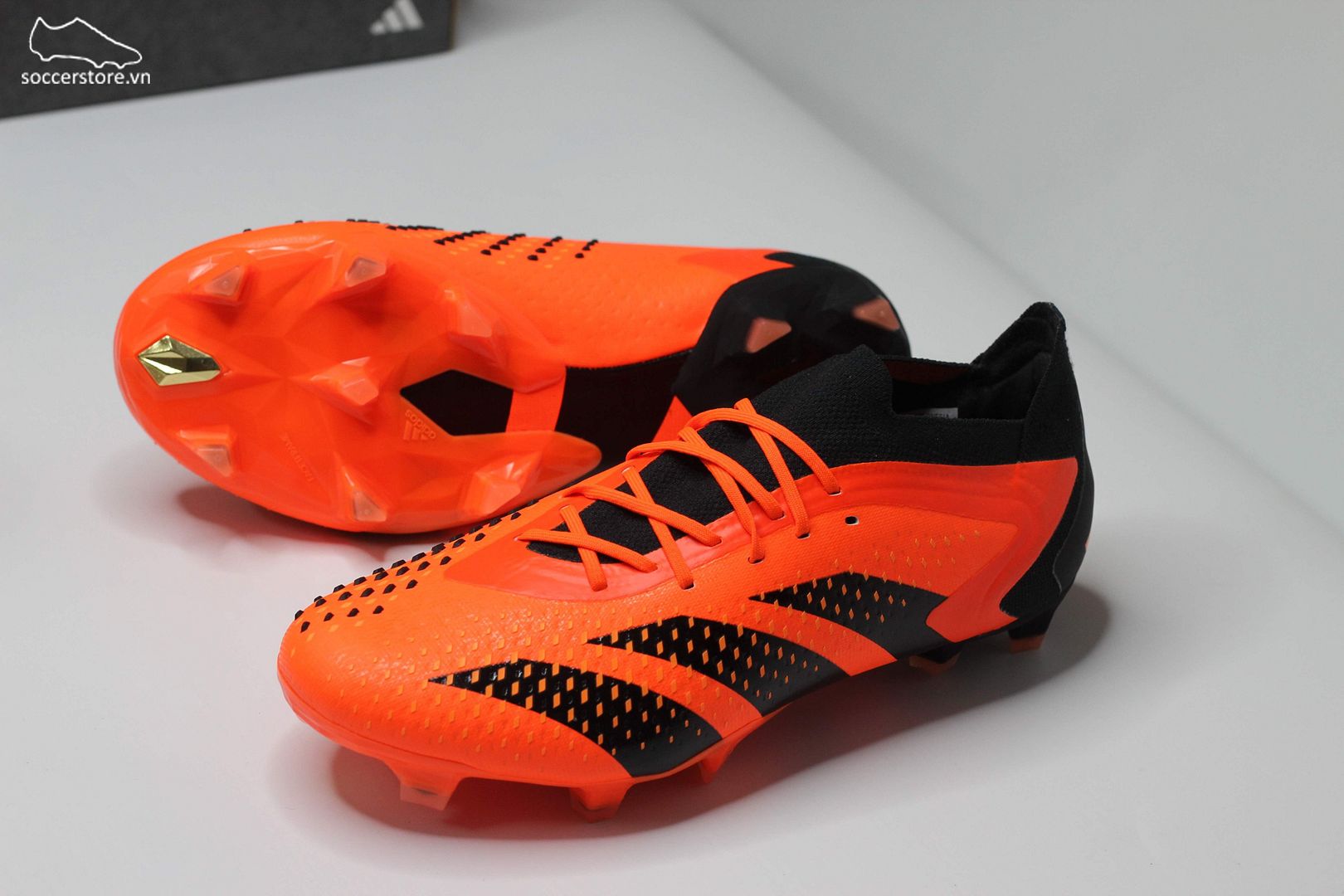 Adidas Predator Accuracy .1 FG Heatspawn pack màu cam đen - GW4574