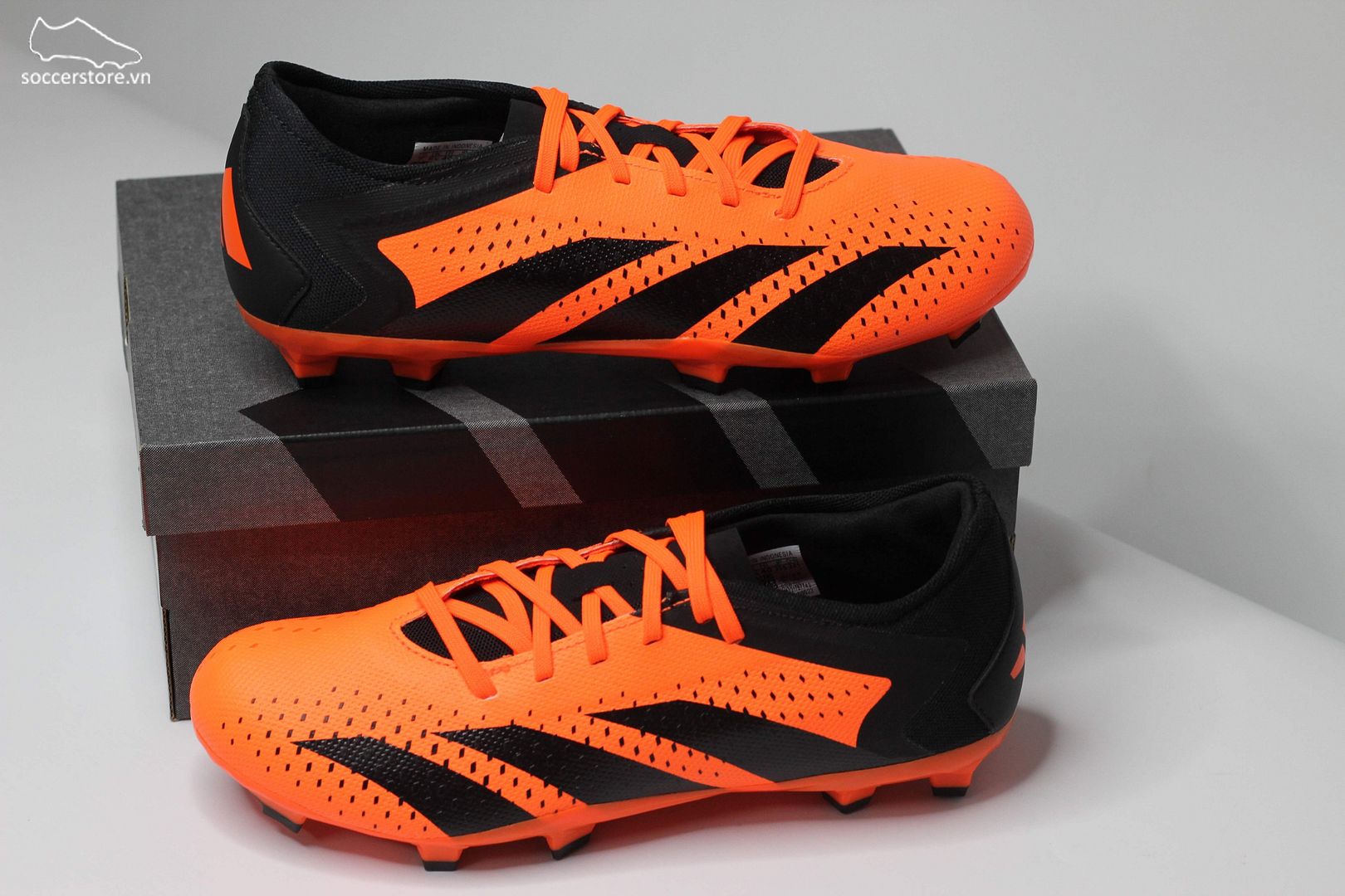 Adidas Predator Accuracy .3 L FG Heatspawn pack màu cam đen GW4601