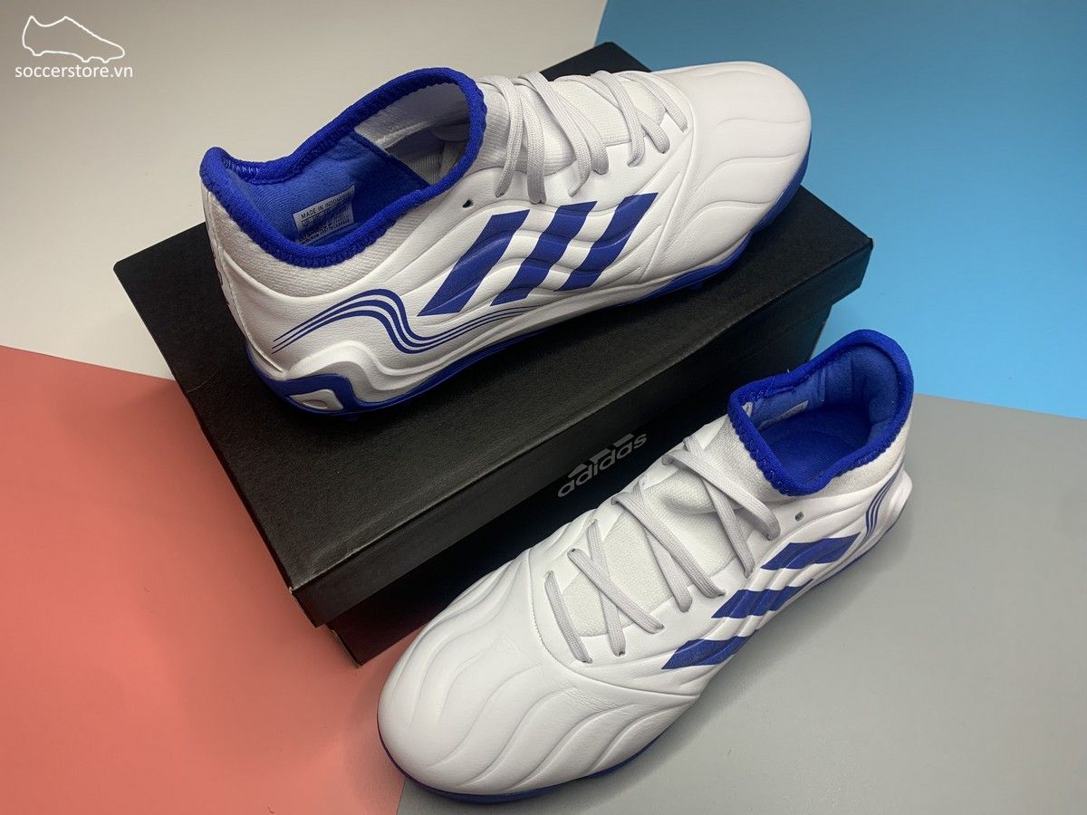 Adidas Copa Sense .3 TF Diamond Edge pack- màu trắng xanh GW49638