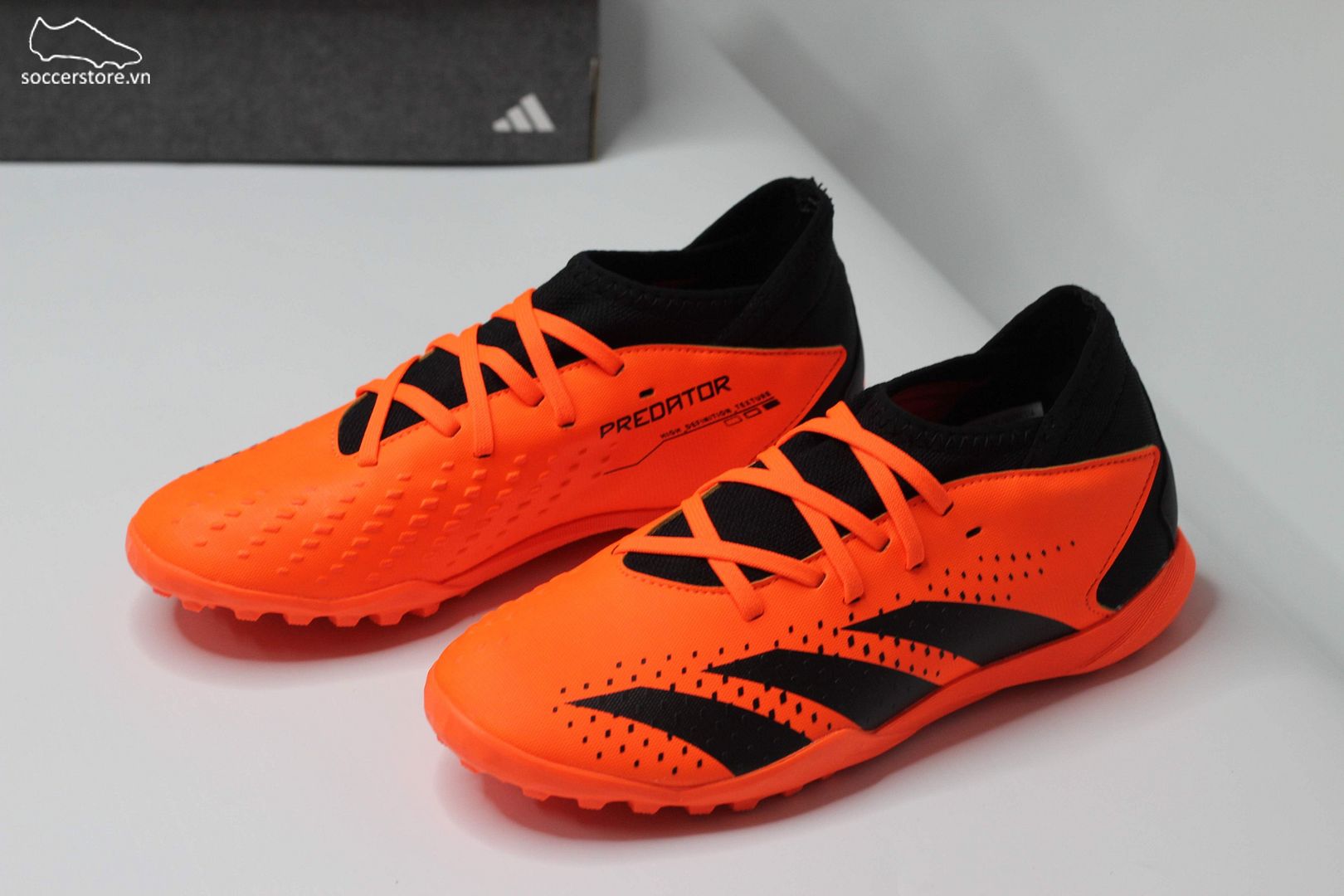 Adidas Predator Accuracy .3 TF Junior Heatspawn pack màu cam đen GW7079