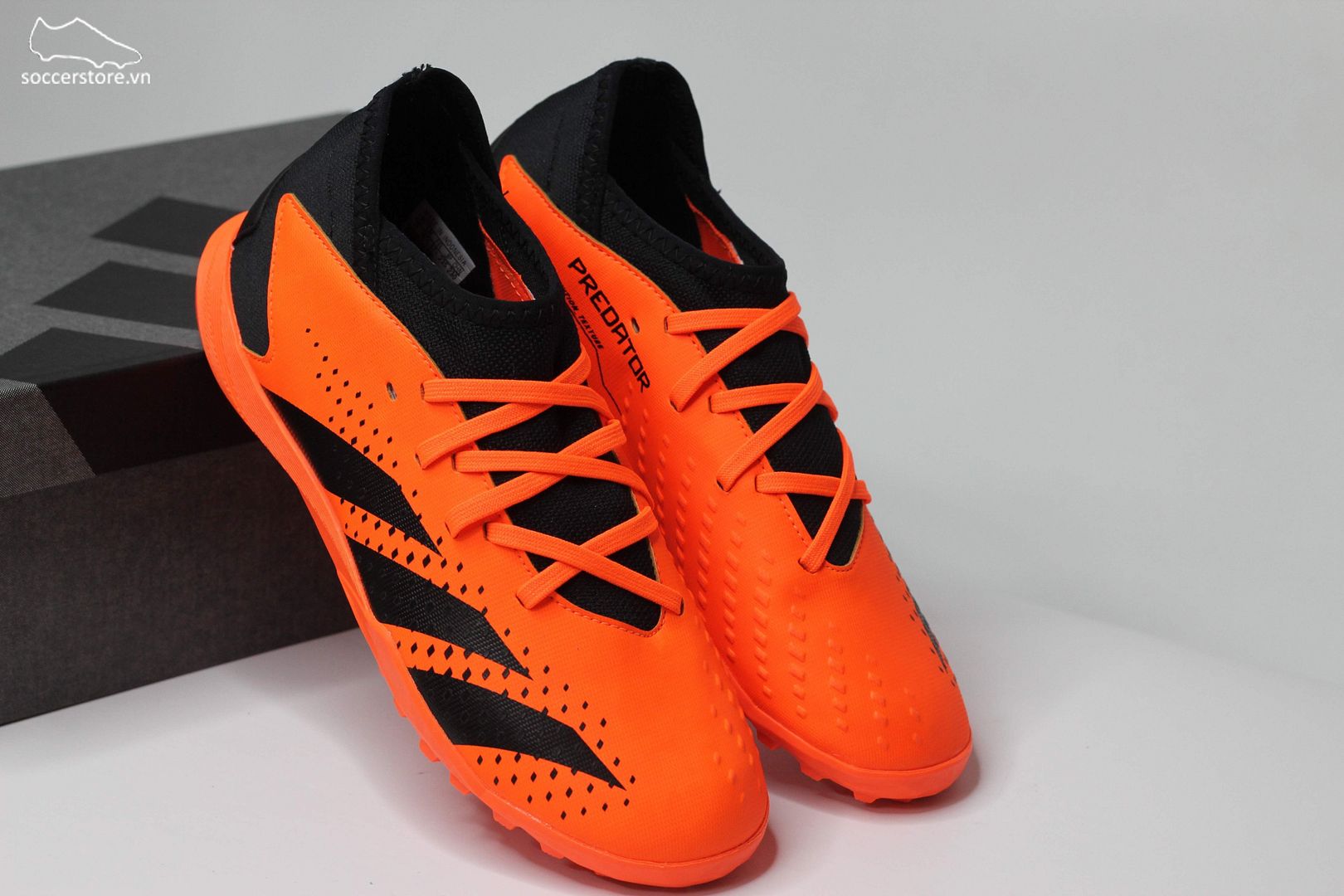 Adidas Predator Accuracy .3 TF Junior Heatspawn pack màu cam đen GW7079