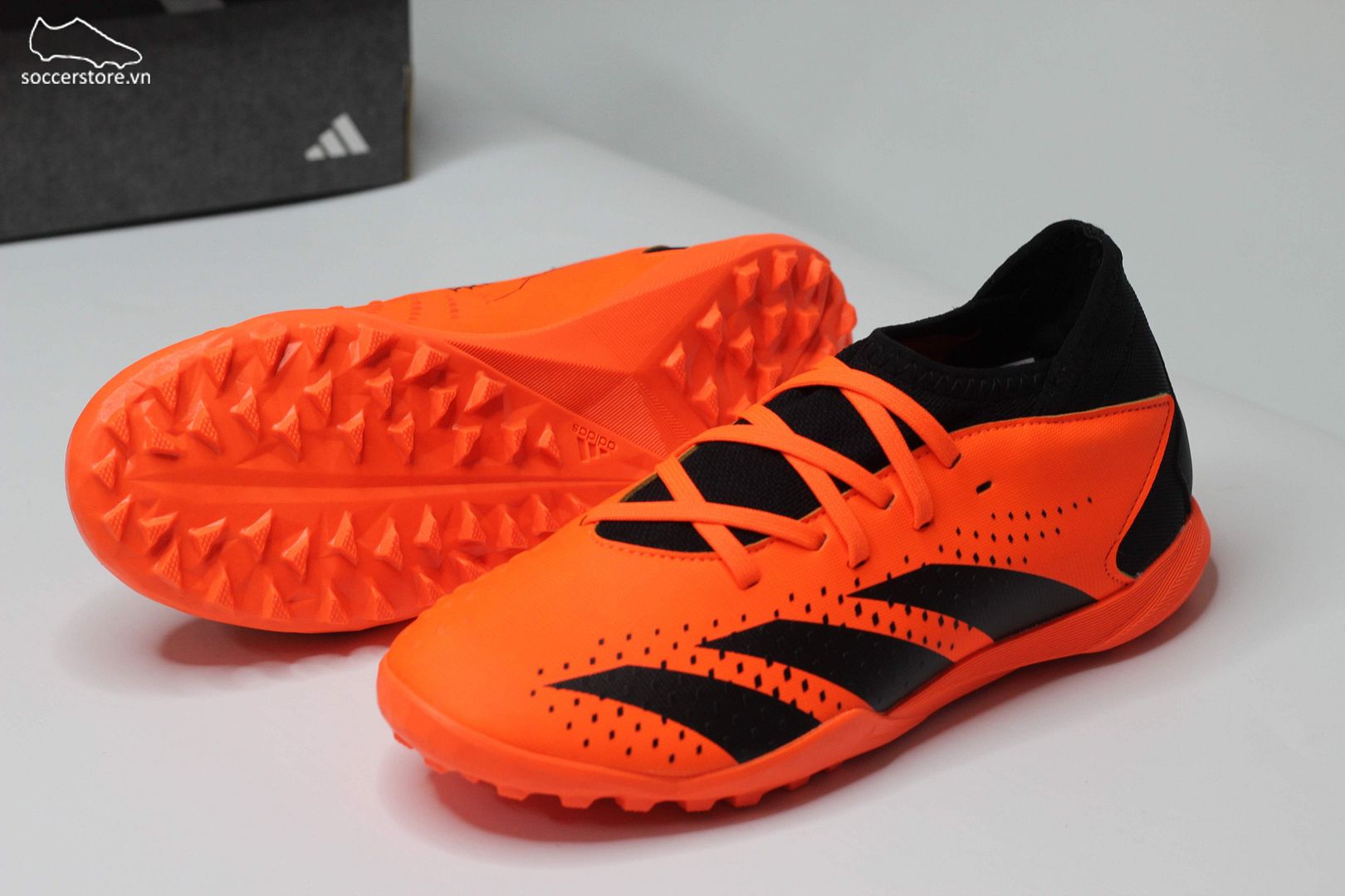 Adidas Predator Accuracy .3 TF Junior Heatspawn pack màu cam đen GW7079