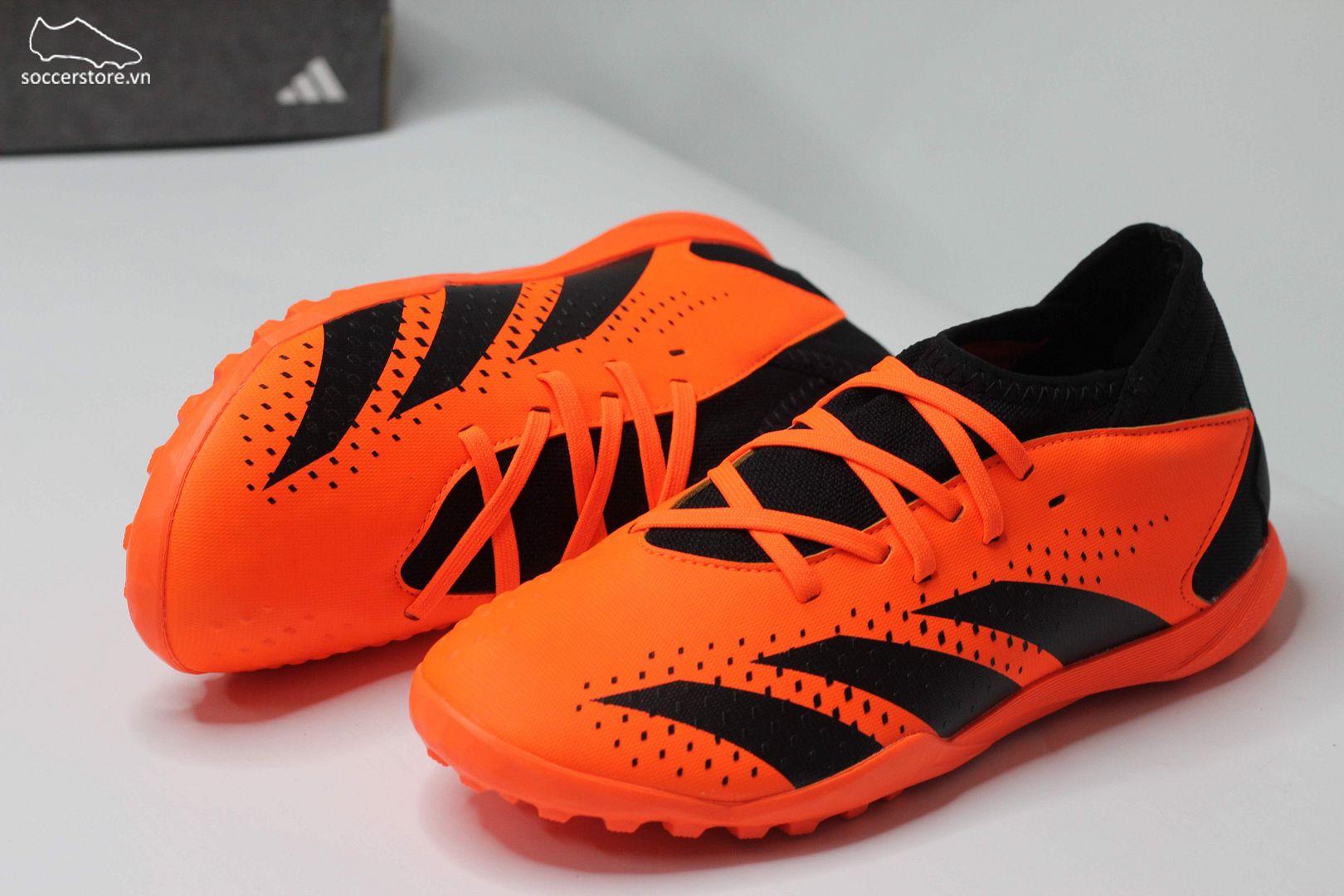 Adidas Predator Accuracy .3 TF Junior Heatspawn pack màu cam đen GW7079