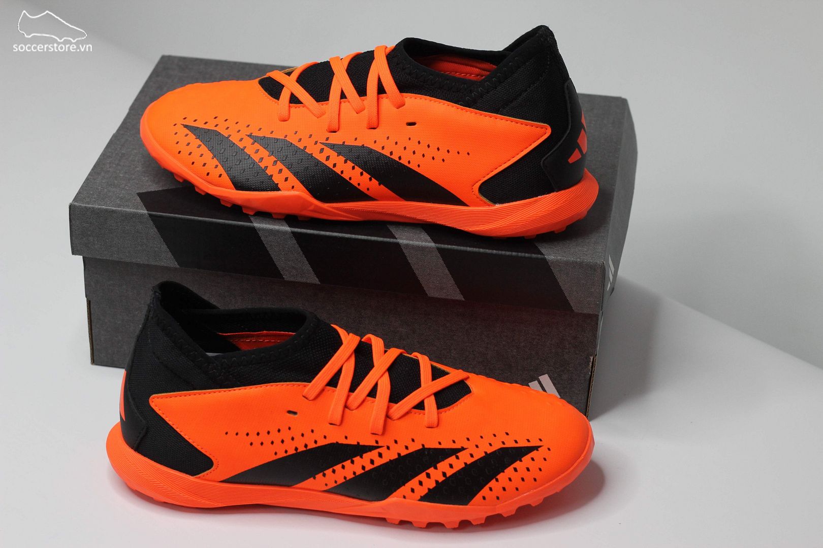 Adidas Predator Accuracy .3 TF Junior Heatspawn pack màu cam đen GW7079