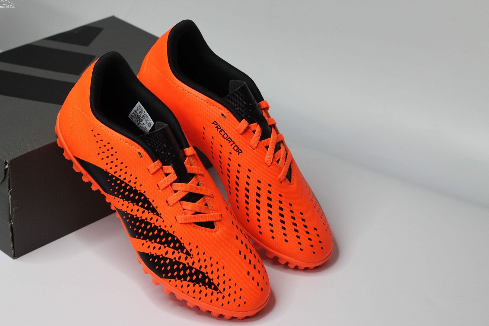 Adidas Predator Accuracy .4 TF Junior Heatspawn pack màu cam đen GW7086