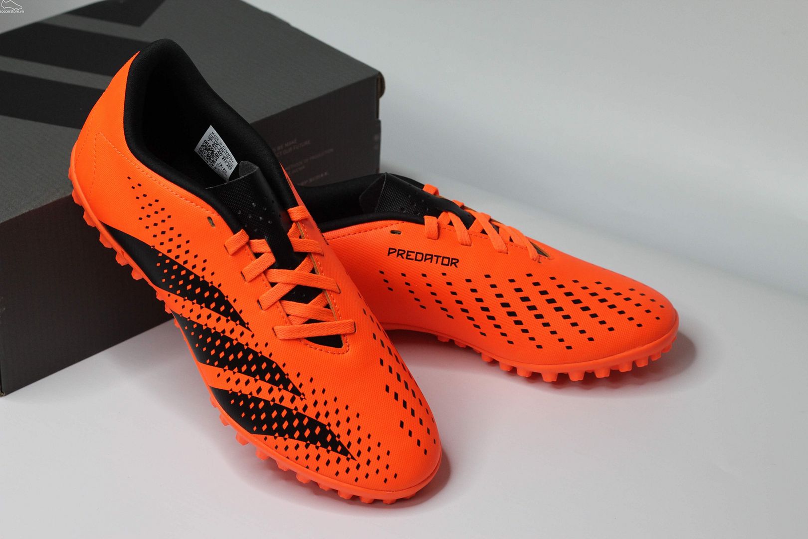 Adidas Predator Accuracy .4 TF Junior Heatspawn pack màu cam đen GW7086