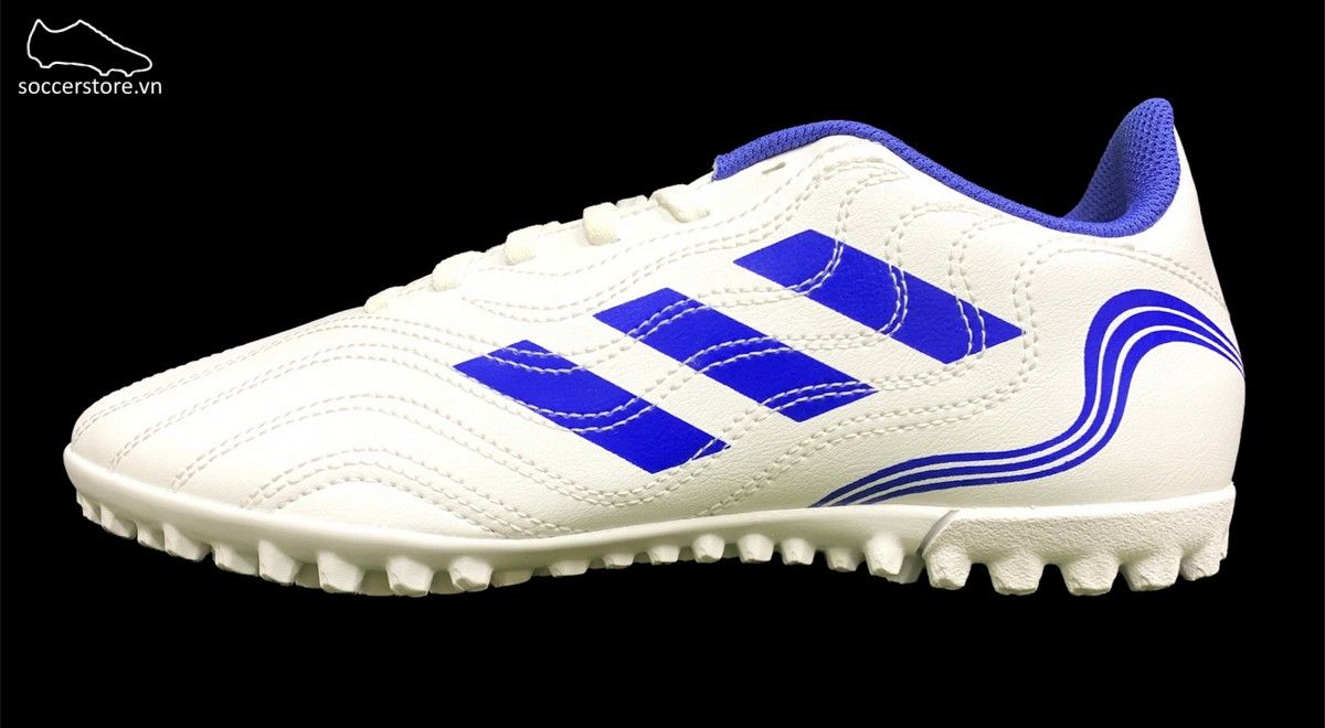 Adidas Copa Sense .4 TF - Diamond Edge White / Blue - GW7389