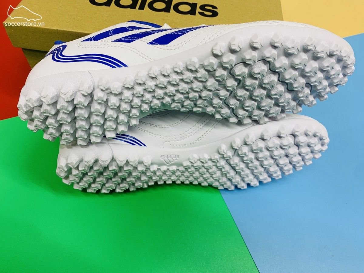 Adidas Copa Sense .4 TF - Diamond Edge White / Blue - GW7389