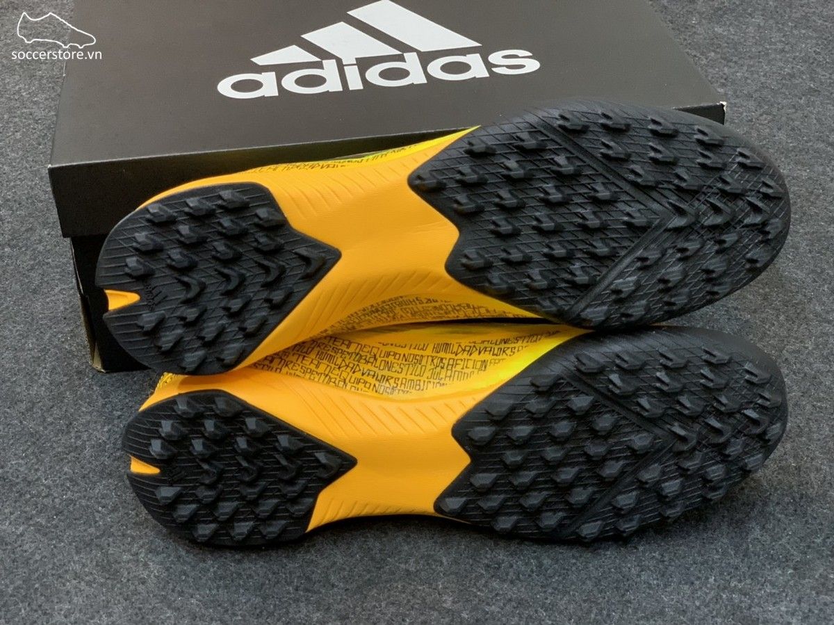 Adidas X Speedflow .3 TF Messi - Solar Gold / Core Black / Bright Yellow - GW7423