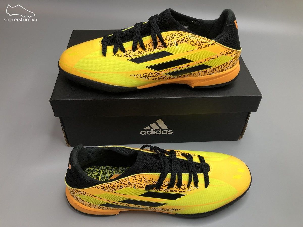 Adidas X Speedflow .3 TF Messi Kids -màu vàng GW7424