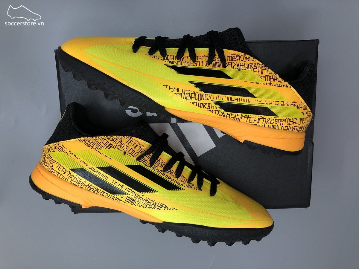 Adidas X Speedflow .3 TF Messi Kids -màu vàng GW7424
