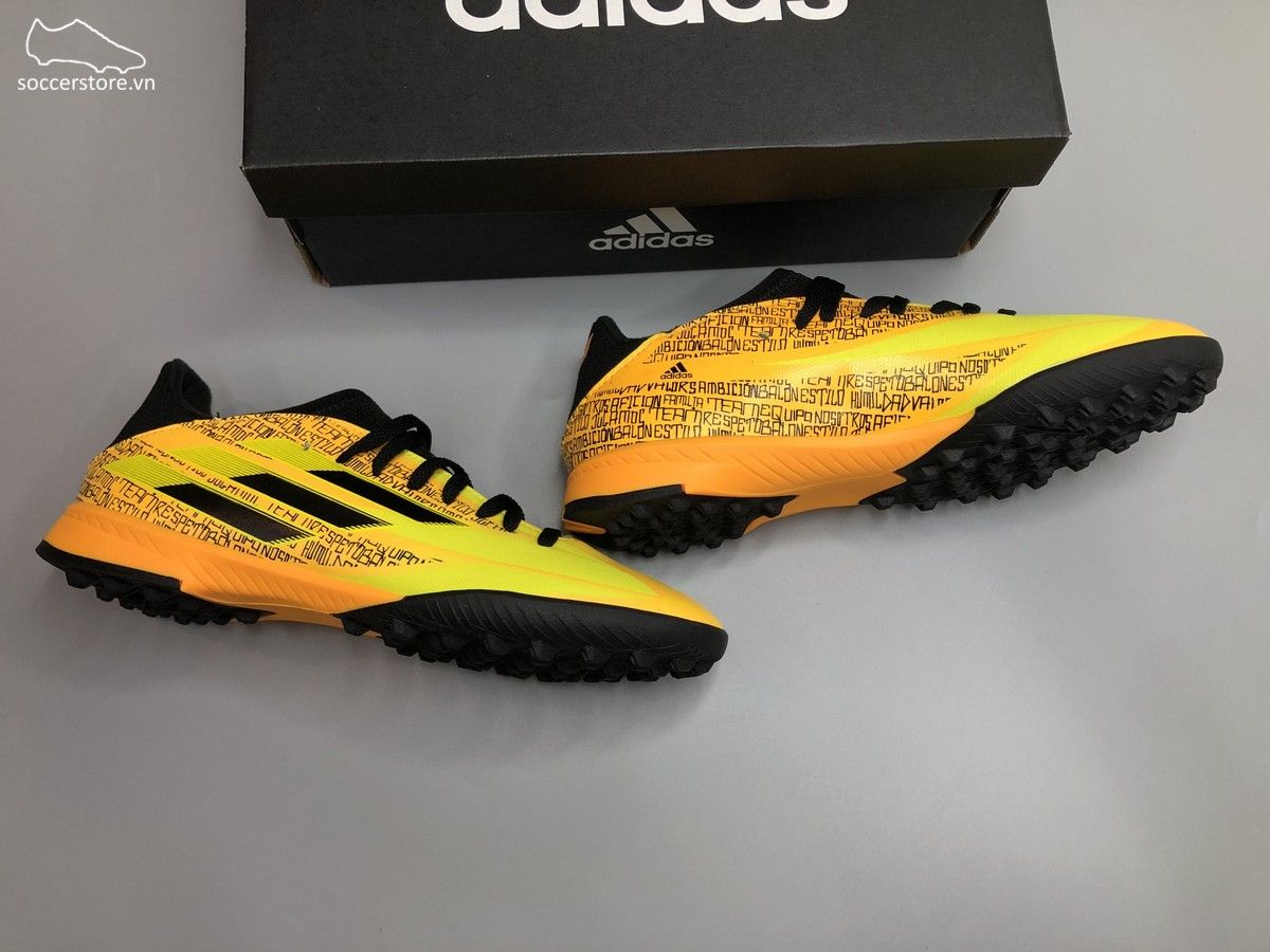 Adidas X Speedflow .3 TF Messi Kids -màu vàng GW7424