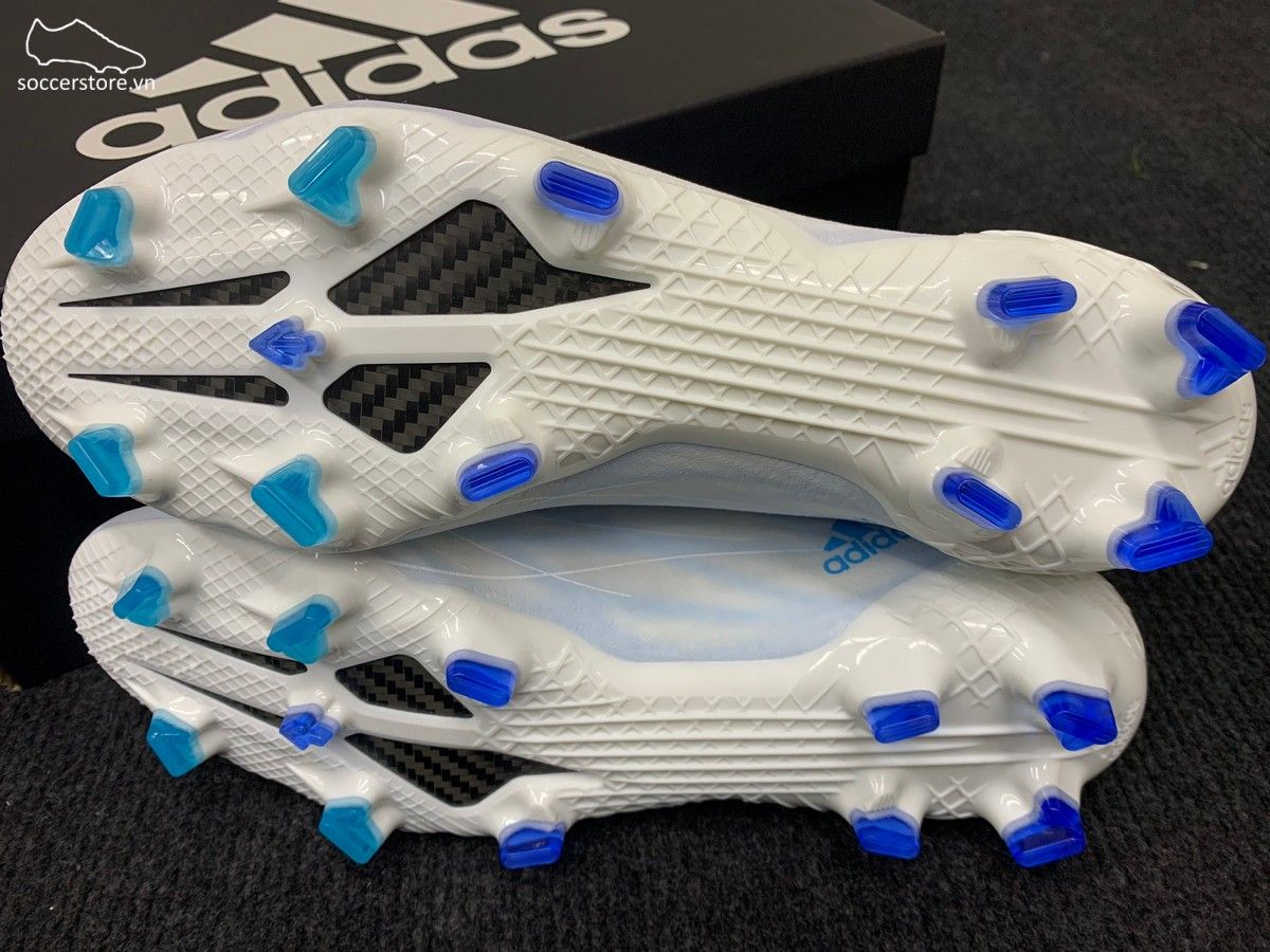 Adidas X Speedflow .1 FG Diamond Edge màu trắng pha xanh GW7456