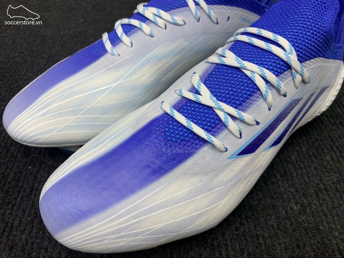Adidas X Speedflow .1 FG Diamond Edge màu trắng pha xanh GW7456