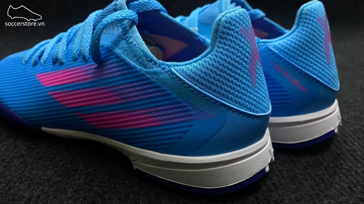 Giày bóng đá trẻ em Adidas X Speedflow .3 TF Junior GW7513 xanh dương