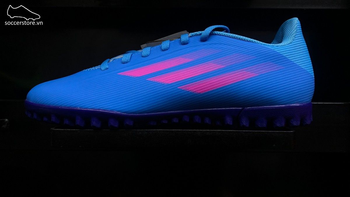 Giày Adidas X Speedflow .4 TF Sapphire Edge pack GW7530 màu xanh dương