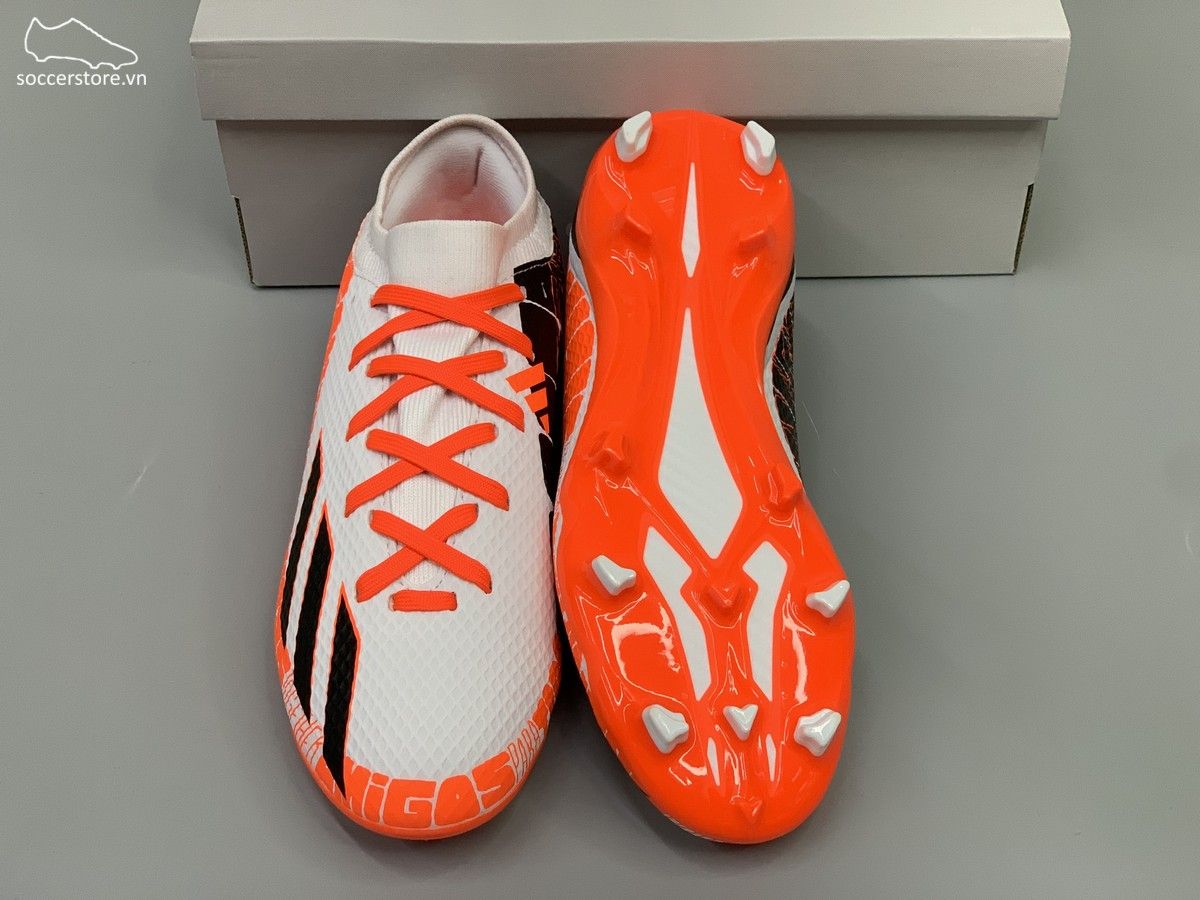 Adidas X SpeedPortal .3 FG Kids Messi Balon Te Adoro màu trắng đỏ - GW8391