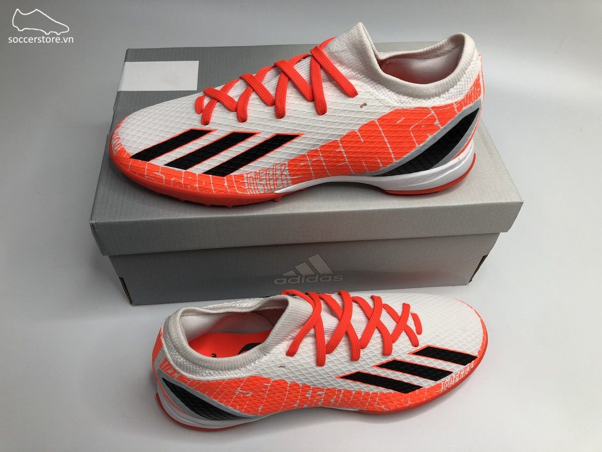 Adidas X SpeedPortal .3 TF Messi Balon Te Adoro màu trắng đỏ GW8395