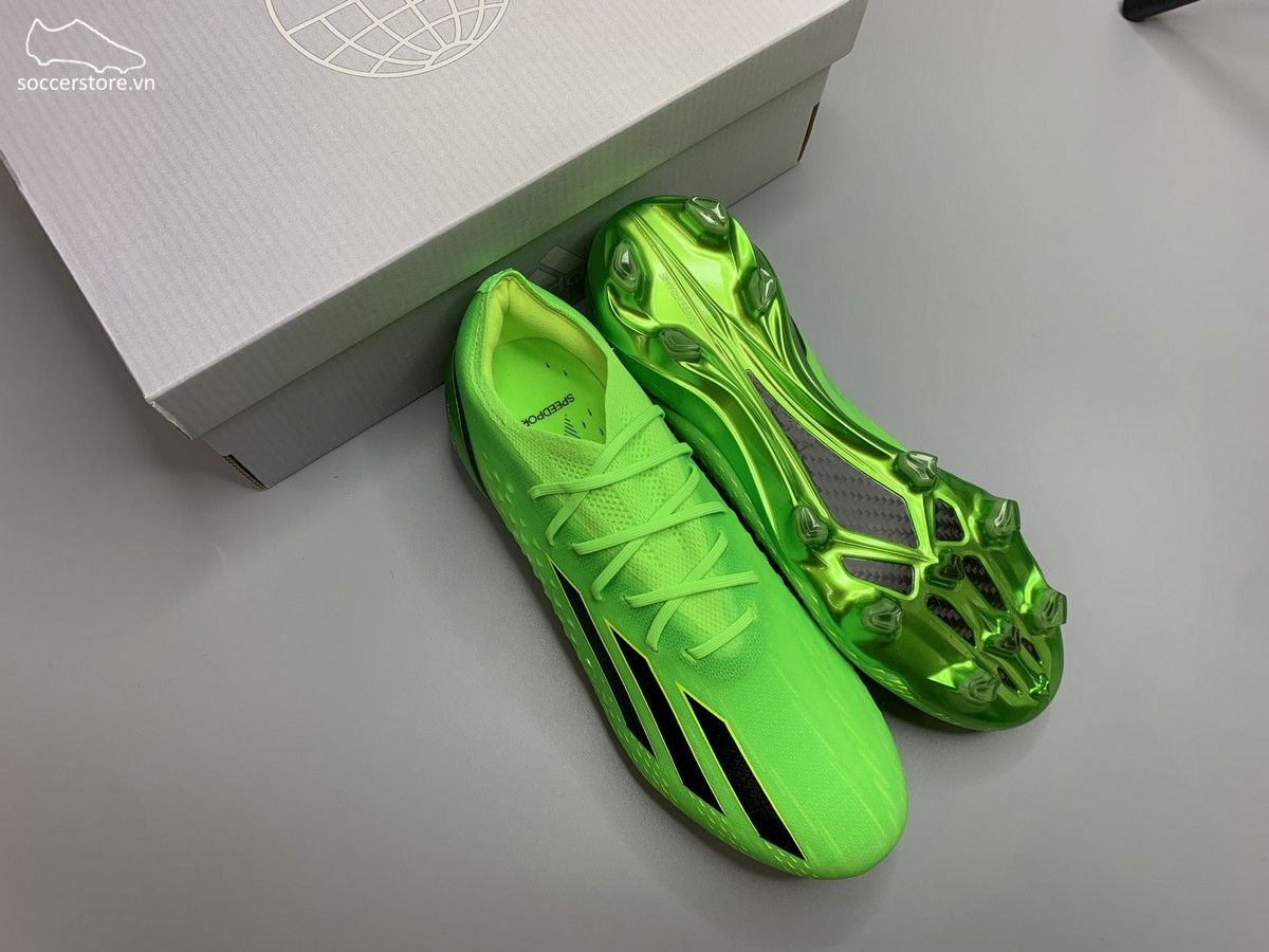 Adidas X Speedportal .1 FG Game Data pack màu xanh lá GW8426